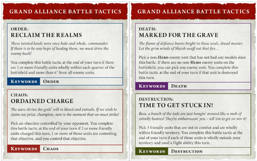 Analyzing the Latest Battle Tactics Changes in AoS 4th Edition: Not Quite What We Hoped For?