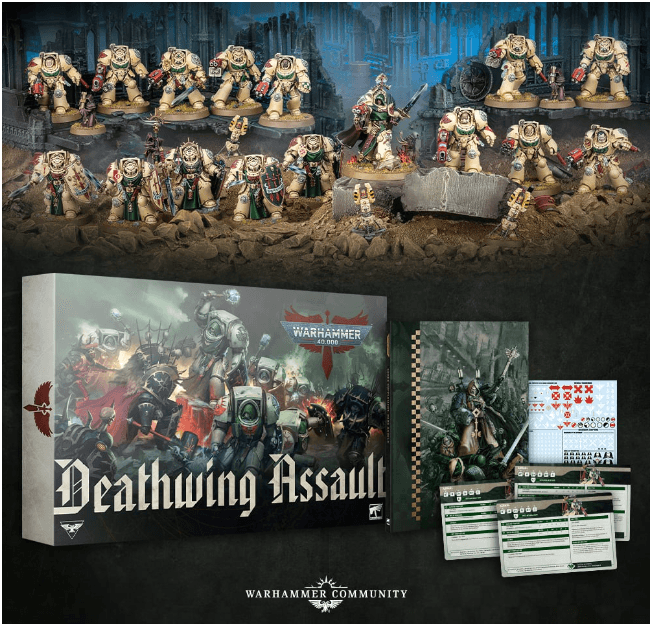 ダークエンジェルズ バトルフォース&Deathwing Assaultボックス Deathwing Assault W40k Box Set - Features, Models, and Offers!