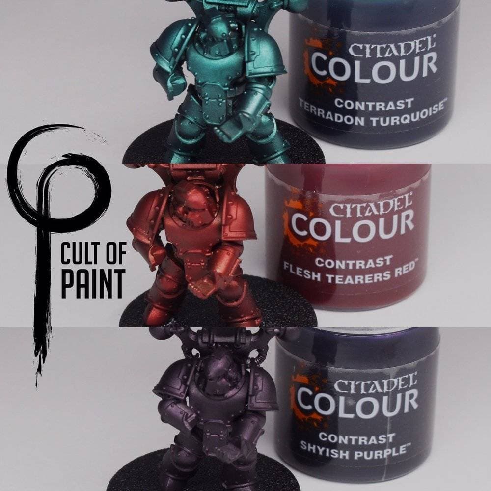 Where's the Contrast? These Citadel Contrast Paints are Flat