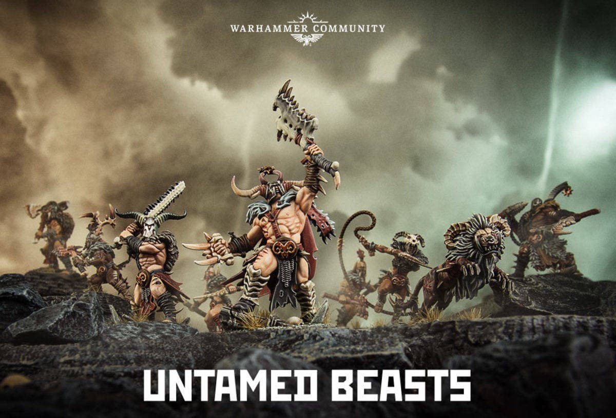 Warhammer Warcry Untamed Beasts Single Models