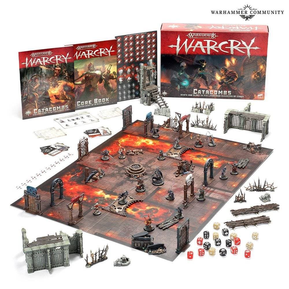 War of Sigmar - Warcry Catacombs : Box content details !