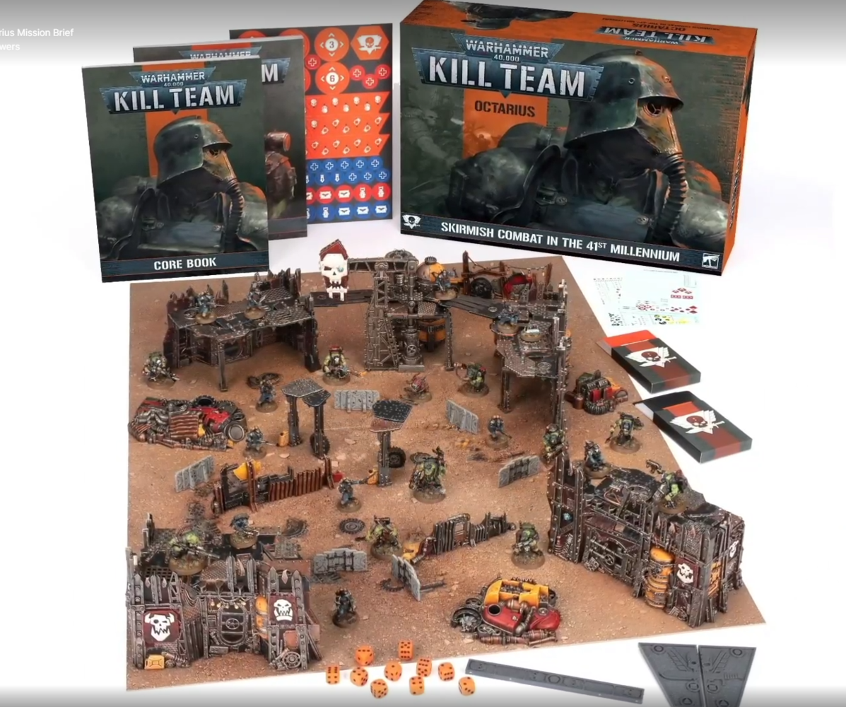 Warhammer 40K Kill Team: Killzone Octarius Ork Scrapyard Terrain NOS