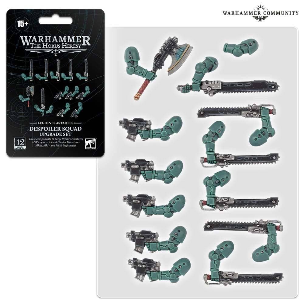War of Sigmar - Horus Heresy : Despoiler Squads upgrade kit