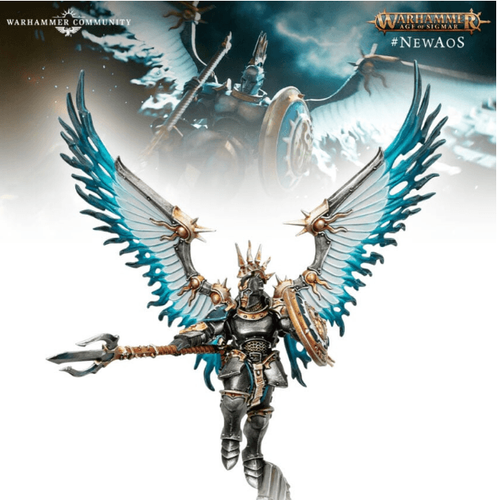 New Stormcast Eternals Prosecutors: Soaring Into Battle with Azure Flame Wings