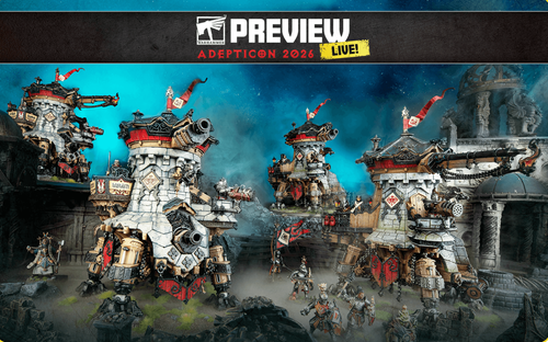 AdeptiCon Preview: New 40k Edition, Cogforts, and More
