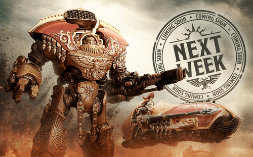 Custodes and Battle March Pre-orders Next Week