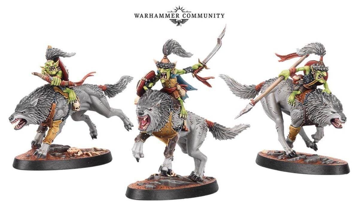 Aos Wolves cover image for Warhammer Underworld Beastgrave : Goblin Wolf Riders