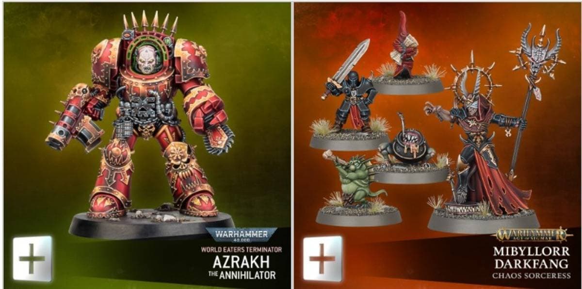 cover image for Warhammer+ exclusive models for 2023